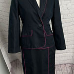 Apostrophe  navy blazer and skirt set - petite 8 Photo 0