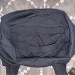 Women's Black Sports Crop Top with Built in Bra Size 1X Photo 2