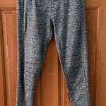 Puma Size Medium Women's Teen Girl Gray Heathered Athletic Workout Leggings Photo 0
