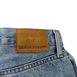 Aritzia Denim Forum The BF High Rise Loose Jeans 28L Blue Organic Cotton Size 27 Photo 6