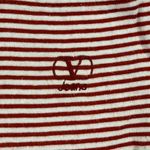 Valentino Jeans Red Stripe Short Sleeve Collared Polo Shirt Made in Italy M READ Size M Photo 4