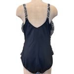 Avenue Swimsuit One Piece Black & White 20W Photo 1
