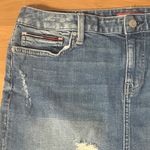 Tommy Hilfiger  Distressed Mini Denim Jean Skirt NWOT Photo 5