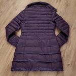 Gucci NWT Emporio Armani Purple Chic Feminine Luxury Cozy Down Long Puffer Size Small Photo 3