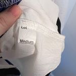 Vintage Regal Windbreaker Sweatshirt White Geometric Size M Photo 6