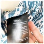 Anthropologie Pilcro Printed Surf Bra Top in Ikat Blue/White Photo 3