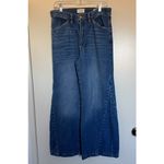 frame denim FRAME Le Baggy Palazzo Jeans in Seafarer Size 28 Photo 1