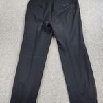 Talbots  Womens Dress Pants 12 Black Stretch Straight Leg Career Business Trouser Photo 1