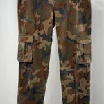 Sundance Low Rise Cargo Pants in Camo Size 4 Petite Photo 0