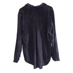 Cloth & Stone  Women's XL Tunic Top Dark Blue Tencel Soft Distressed Basic Flowy Photo 8