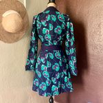 Modcloth Delightful Directions Floral Trench Coat Photo 3