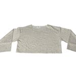 Promise The Label Size M Scuba Wide Sleeve Boatneck Pullover Heather Gray New‎ Size M Photo 1