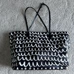 Kate Spade Shore Street Margereta Tote Black and White **Damaged Strap** Zip top Photo 0