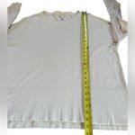 J.Jill Cotton Tunic Top Split Hem Long Sleeve Cream Womens Size Medium Tall Photo 8