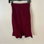 Club Monaco  Graciekins Reversible Skirt Burgundy Red | XS Photo 2