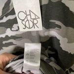 Chaser  Small Camo Cozy Pullover Sweatshirt Gray Small NWT Photo 8