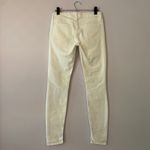 Mother The Looker Skinny Jeans Mirror Mirror White Mid Rise Preppy Women's 27 Photo 6