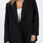 LIONESS  Wyoming Blazer Size XXL in Black Photo 0
