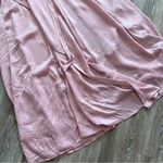 Revolve‎ resa Lindsay dress pink satin wrap maxi Size M Photo 9