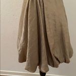 Max and Cleo  gold bubble hem cocktail party dress size 2 XS RARE HTF GORGEOUS !! Photo 4