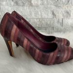 Cole Haan  | Purple Leather Suede Nike Air Collaboration Patent Leather Size 7B Photo 4