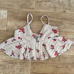 Urban Outfitters  Floral Peplum Top Photo 3