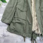 Free People WE THE FREE /  - Faux Fur Trimmed Utility Parka Jacket Size Large Photo 12