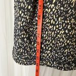 Wonderly  Black and Cream Animal Print Tank Top Photo 4