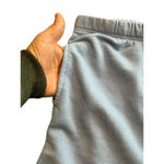 SO  Lounge Life Fleece Shorts Womens Plus 3X Heather Blue Pockets Draw String NWT Photo 3