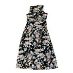 Vince Camuto Maxi Dress Womens 1X Sleeveless Floral V-Neck Pullover Used Photo 3