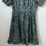 Peruvian Connection  Calico Rose Mini Dress Size: M Photo 3