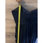 Watters & Watters Women Dress Sz 18 Plus Blue Mini Strapless Ruched Party Photo 7