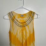 Advance Apparel Cover Up Tunic Yellow Tie Dye Free Size Size undefined Photo 2