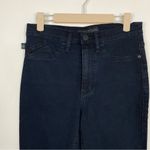 Rock & Republic Dark Wash Raw Hem High Roller Skinny Jeans Photo 1