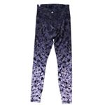 Lululemon Leggings Womens 4 High Rise Black Purple Floral Ombre Pockets Yoga Photo 10