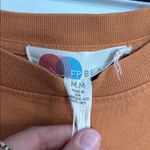 Free People Beach Orange Kaftan Short Sleeve Maxi Dress Photo 1