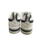 Mayze Leather Sneakers Size 7.5 In Puma White Puma Black Photo 2