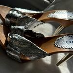 ALDO brand shoes, silver, Photo 4