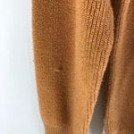 American Eagle  Womens Sweater Henley Neckline Ribbed Knit Brown Size M Photo 1