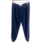 Joie ✨ MARINER PANTS Cuffed Leg Crepe Jogger Navy Sz Small Pants✨ Photo 4
