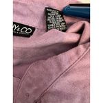 New York & Company (NY & Co) Vintage Lilac Suede Photo 4