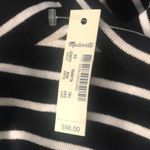 Madewell NWT striped knit jersey dress Photo 8