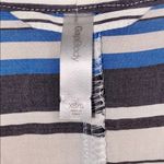 GAPbody blue stripe waist tie cover up / robe Photo 2