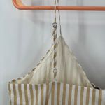 Line and Dot Ryline Dress Size Small Yellow Stripe Yellow/Tan Ruffle Tie Waist NWT Photo 10