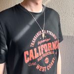 CZ Lightning Pendant Necklace for Men Women Streetwear Punk Hip Hop Unisex Style Silver Photo 6