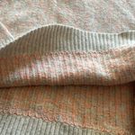 Free People Cream & Pink Cheetah Print Cropped Sweater Photo 6