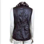 Go Coco Faux Fur and Faux Leather Vest Brown Size M Photo 1