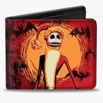 Disney  nwt Wallet Bifold Nightmare Before Christmas Jack Skellington Sandy Claws Photo 0