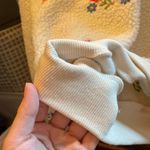 Urban Outfitters Embroidered Crop Sweater Tan Photo 1