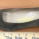 Salvatore Ferragamo Vintage DE 17085 149 Olive/Gray Suede Low Heel Pumps Size 6 Photo 10